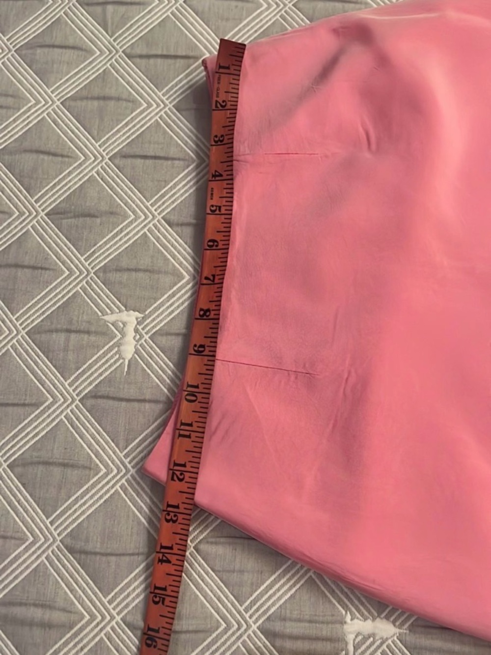Vintage satin finish bubblegum Pink A-Line Maxi high rise Skirt size XS - Picture 4 of 7